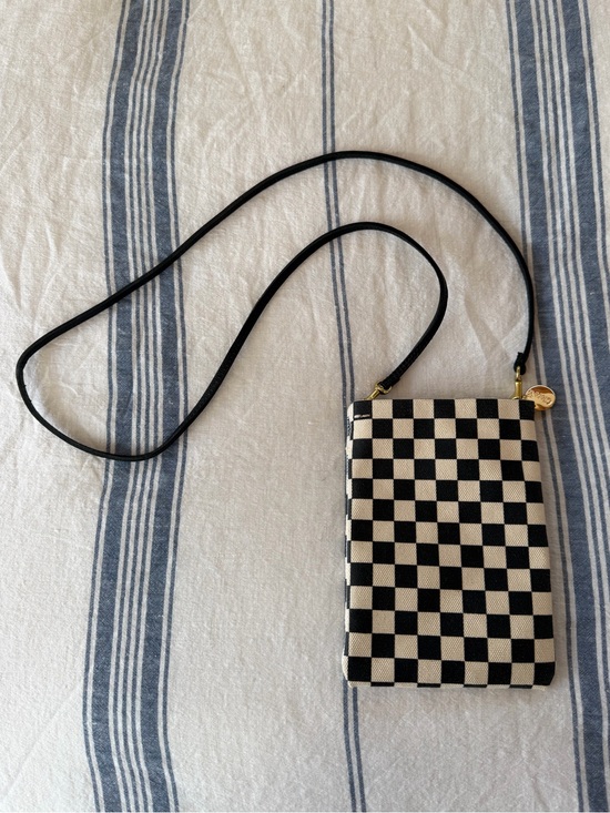 Clare V. Handbags - Clare V. Checkered Crossbody Bag